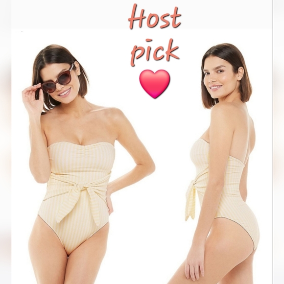 👀50% OFF❤️Host Pick🌞🩱NWT‼️ SOPHISTICATED WeWoreWhat One-piece Bathing Suit